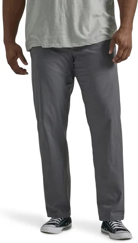 Miniatura 12 de Lee Pantalón regular de pierna recta de Extreme Motion para hombre, talla grande y alto, frente plana