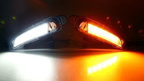 Miniatura 7 de HIGH FLYING Luz antiniebla delantera LED DRL luces diurnas para Suzuki Vitara Escudo 2015-2018