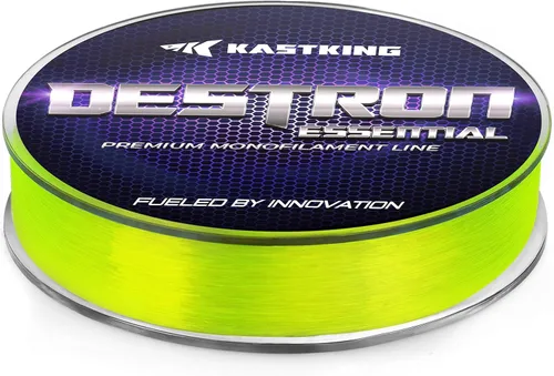 KastKing Destron Essential - Línea de pesca de monofilamento, revestimiento avanzado de polímero para alta resistencia a la abrasión, súper suave,