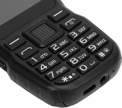 Miniatura 6 de PUSOKEI Teléfono celular para personas mayores, teléfono móvil 2G para ancianos, pantalla de 2.6 pulgadas, altavoz fuerte, batería de 3000 mAh