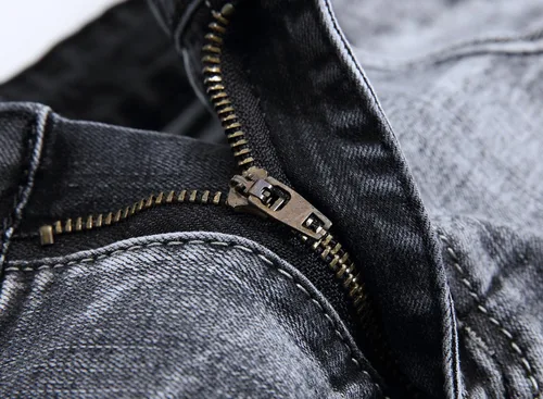 Miniatura 4 de Pantalón de jean elastizado, ajustado, moderno, para hombre.