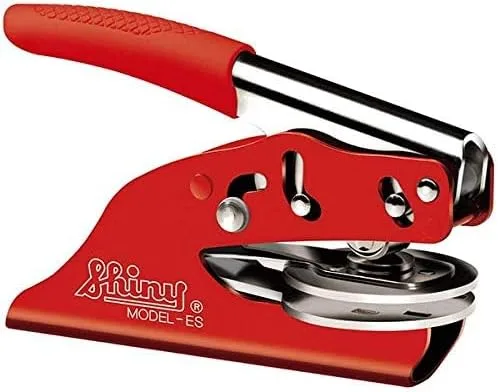 Miniatura 2 de Grabador de dirección personalizado – Personaliza con iniciales y texto – Sello en relieve de mano – Monograma, sello en relieve mejor para libros