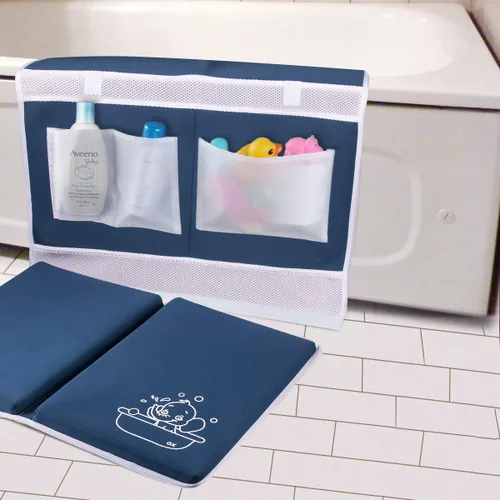 Miniatura 10 de Rodillera de baño – Rodillera de baño extra gruesa de 1.5 pulgadas de goma antideslizante – Rodillera plegable para bañera grande de seguridad