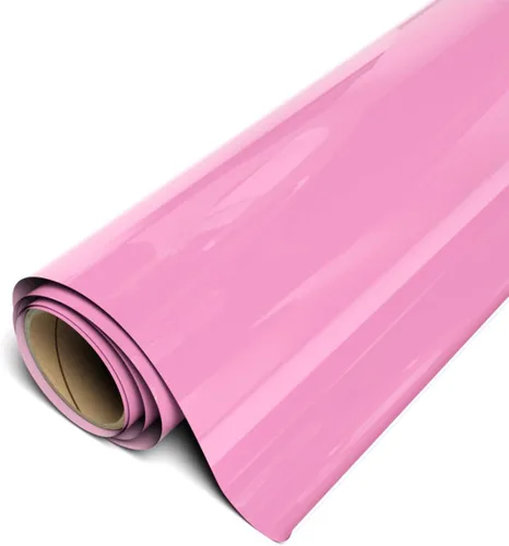 Miniatura 4 de Siser EasyWeed Stretch HTV Mate de 11.8" x 15 pies - (Rosa Pasión - HEX #DA1884)