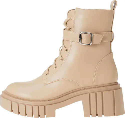 Miniatura 8 de The Drop Botas de combate con plataforma con cordones Koi para mujer