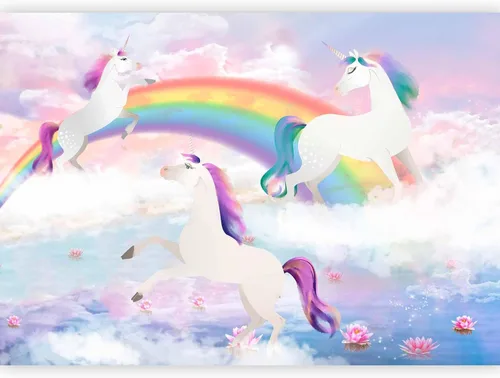 Miniatura 20 de artgeist Mural Pegaso Unicornio 79x55 pulgadas - Papel pintado no tejido de forro polar Decoración de pared Impresión fotográfica Diseño de imagen