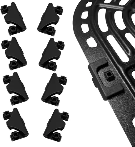 Miniatura 7 de 8 piezas de parachoques de goma de silicona para freidora de aire COSORI de 6.8 cuartos de galón, patas de goma mejoradas, pestañas de goma, puntas