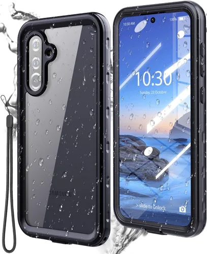 Miniatura 12 de Miimall Funda impermeable compatible con Samsung Galaxy A54 5G, protector de pantalla transparente HD integrado, parachoques completo a prueba