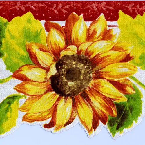 Miniatura 12 de CONCORD WALLCOVERINGS ™ Papel Pintado Frontera Floral Patrón Flores Hojas Para Dormitorio Sala De Estar, Beige, 15 pies Por 7 in KH5897B Beige