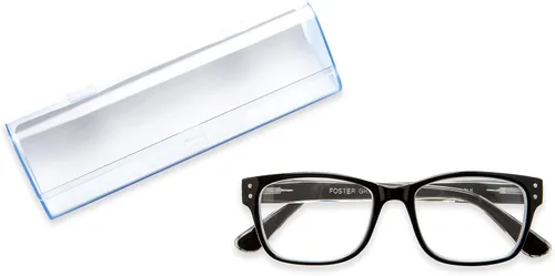 Miniatura 6 de Foster Grant mens Tristan Pop of Power Bifocal Style Blue Light Square Reading Glasses