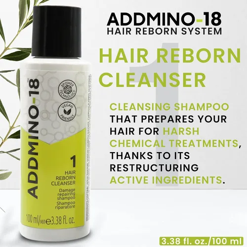 Miniatura 3 de Kit Hair Reborn - Champú para el cabello 3.4 fl oz, máscara 3.4 fl oz y acondicionador sin enjuague 1.7 fl oz 3 piezas Set de viaje