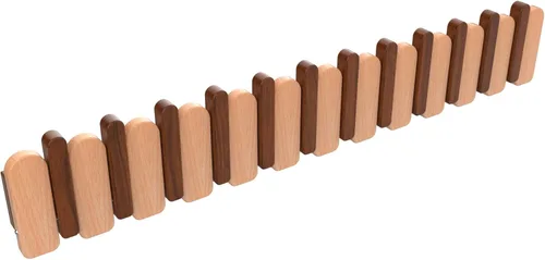 Miniatura 14 de Percheros montados en la pared, ganchos para llaves de piano, colgador de madera maciza natural, tela no tejida, perchas para armario, cocina