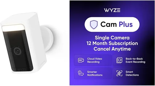 Miniatura 9 de WYZE cámara de seguridad inalámbrica para exteriores/interiores con batería, visión nocturna a color HDR de 2.5K, detección de movimiento, foco