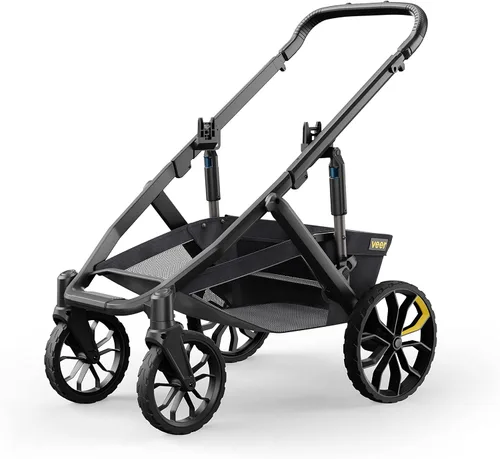 Miniatura 9 de Veer Switchback &Roll - Marco de cochecito todo terreno de 4 ruedas para asiento Switchback Se adapta a todos los asientos principales