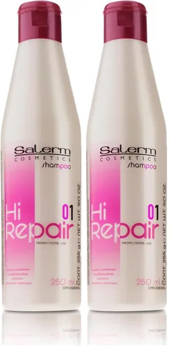 Miniatura 8 de SALERM - Champú reparador - Champú Hi Repair - 8.5 fl oz - Hidratación profunda para cabello dañado - Repara y rejuvenece - Cabello más brillante