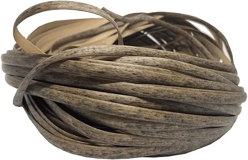 Miniatura 2 de Kit de material de reparación de ratán de color de grano de madera (mimbre + herramientas de tejer) adecuado para mesas y sillas, muebles de terraza