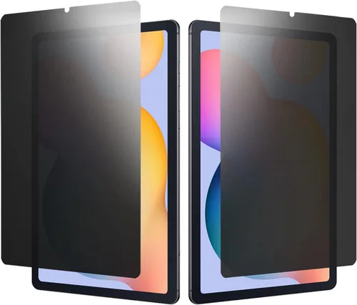 Miniatura 7 de Protector de pantalla antirreflejo de privacidad Anti-espía Película suave para Samsung Galaxy Tab S6 Lite 2024 2022 2020 Mate Anti-Peeping 10.4