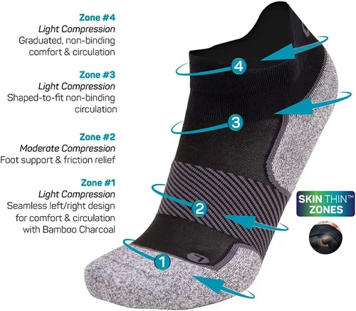 Miniatura 3 de OS1st AC4 Protección contra ampollas con doble pestaña Active Comfort Socks Punta reforzada