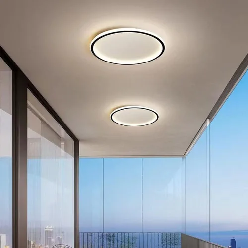 Miniatura 12 de Lámpara de techo LED regulable de montaje empotrado, lámpara de techo empotrada redonda moderna de 12 pulgadas con ajuste de aplicación, lámpara