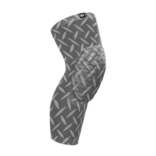 Miniatura 11 de SLEEFS Rodillera básica negra, manga de compresión, protección para correr, voleibol, baloncesto, todos los deportes, UPF 50+
