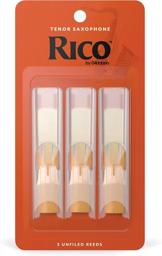 Miniatura 8 de D’Addario Woodwinds - Rico Lengüetas de saxofón tenor - Lengüetas para saxofón tenor - Lengüetas de saxofón tenor elaboradas para principiantes