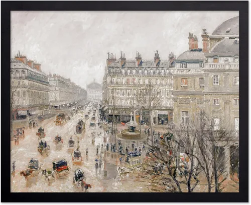 Miniatura 87 de Poster Master Póster vintage The Beginning Of Spring – Impresión retro de invierno – Arte de nieve – Arte de paisaje – Regalo para hombres y mujeres