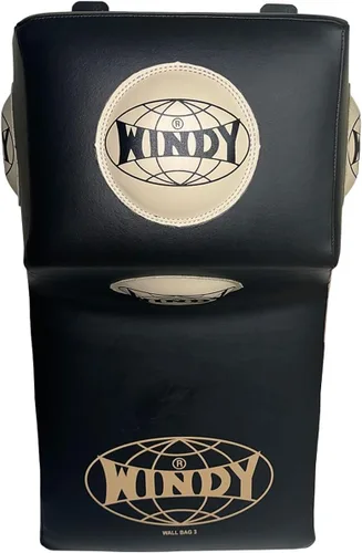 Miniatura 2 de Windy Saco de boxeo de montaje en pared para entrenamiento de artes marciales mixtas, color negro
