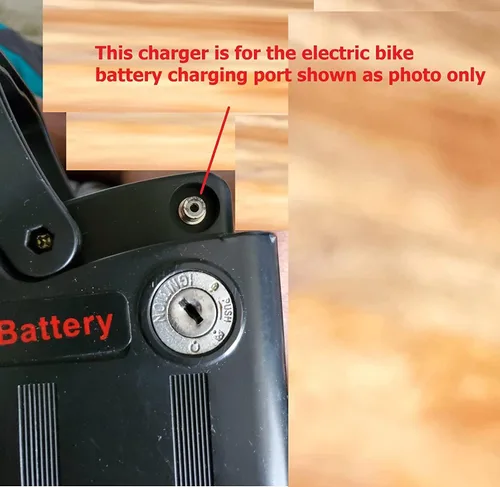 Miniatura 4 de Cargador adaptador de 42V 2A para NAKTO 36V E-Bikes Pony 20 pulgadas City Cargo, cochecito de 26 pulgadas de ciudad, Mini Cruiser 20 pulgadas Fat