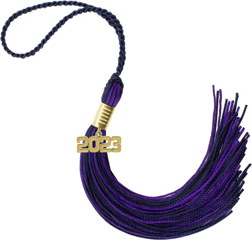 Miniatura 430 de Borla de graduación Aqua 2022, todos los colores escolares disponibles, fabricada en Estados Unidos