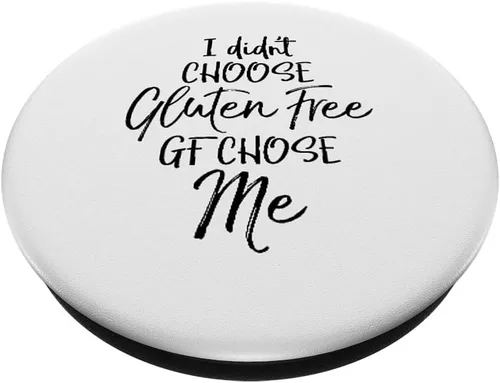Miniatura 2 de Linda cita de GF No elegí GF sin gluten Me eligió PopSockets PopGrip intercambiable