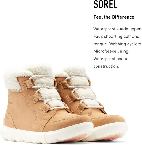 Miniatura 4 de SOREL Explorer II Carnival Botas de invierno acogedoras, impermeables, de ante