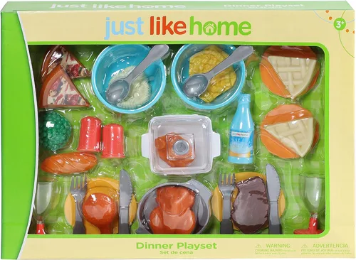 Miniatura 2 de Just Like Home Play Fun - Juego de cena, multicolor (AD19875)