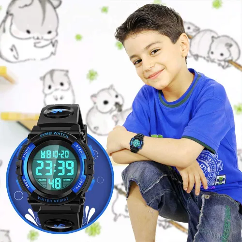 Miniatura 6 de Dodosky Reloj impermeable multifuncional LED para niños - Regalos para niños