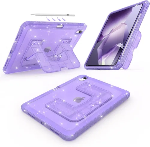 Miniatura 17 de Estuche CCMAO para iPad A16 de 11ª Generación (2025) de 11 Pulgadas / de 10ª Generación (2022) de 10.9 Pulgadas, con Soporte de Mayor Tamaño y Porta