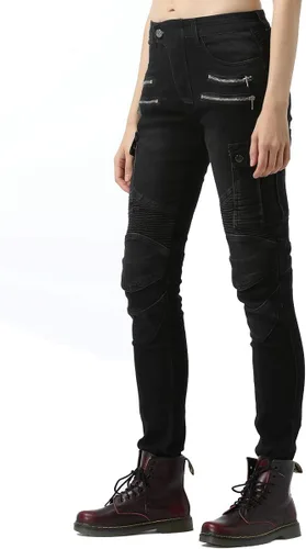 Miniatura 5 de Takuey Pantalones de motociclista para mujer, pantalones de protección para ciclismo