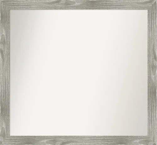 Miniatura 48 de Amanti Art Espejo personalizado, espejo de baño gris plomo a rayas, espejo de pared o espejo de tocador de baño sobre el fregadero