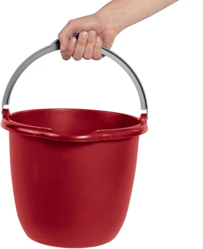 Miniatura 5 de Sterilite Cubo de boquilla de 10 cuartos de galón con asa, cubo para limpieza del hogar, lavado del automóvil y trapeador, boquilla para verter agua