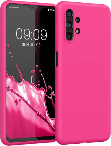 Miniatura 236 de kwmobile Funda compatible con Samsung Galaxy A23 4G / 5G - Funda de silicona TPU metálica suave y delgada - Rojo oscuro metálico