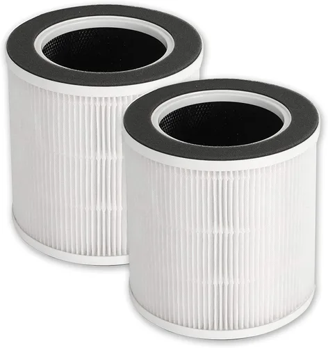 PUREBURG Filtro de repuesto compatible con purificador de aire Vremi y HOKEKI VK-6067B, paquete de 2 unidades de limpieza de aire de carbón activado