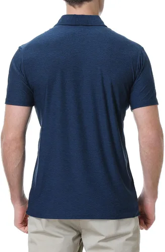 Miniatura 4 de PRIUMPH Mens Golf Polo ShirtsShort Sleeve Quick Dry Moisture Wicking Golf Polo Shirts for Men