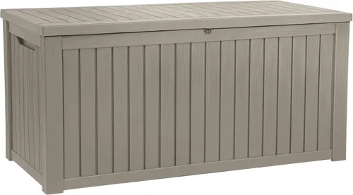 Miniatura 21 de YITAHOME Caja de almacenamiento para la terraza, de 51 galones, contenedor de almacenamiento para exteriores resistente a la intemperie para cojines