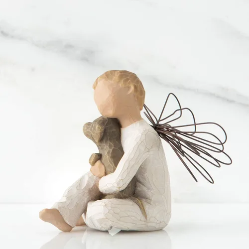 Miniatura 5 de Willow Tree, figurita decorativa, diseño de ángel de comodidad