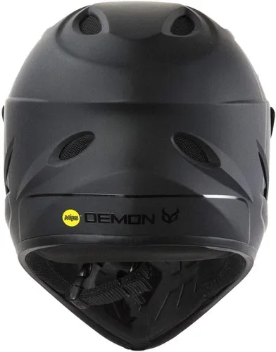 Miniatura 3 de DEMON UNITED Podium - Casco integral para bicicleta de montaña, color negro, incluye tecnología MIPS