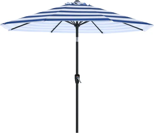 Miniatura 34 de ABCCANOPY Sombrilla de patio al aire libre de 7.5 pies, sombrilla de mesa con protección UV con manivela para una fácil instalación, adecuada