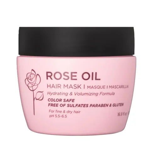 Miniatura 14 de Luseta Mascarilla de pelo con perlas brillantes, tratamiento capilar suavizante e hidratante, acondicionador profundo para cabello dañado y rizado
