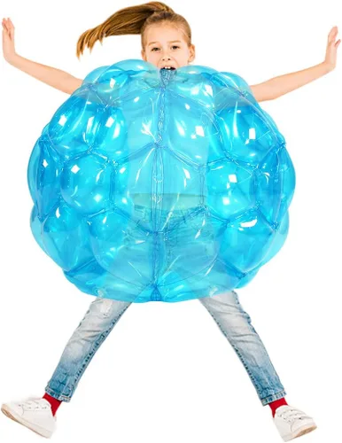 Miniatura 8 de SUNSHINEMALL 2 piezas de pelotas de sumo para adultos, juguetes inflables de pelotas de sumo Bopper, pelotas de vinilo de PVC resistente para niños