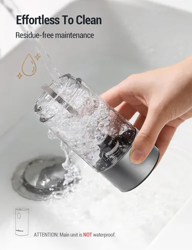 Miniatura 7 de ThermoMaven Juego de molinillo eléctrico de sal y pimienta de mayor capacidad, 3.7 fl oz, mezclador de sal y pimienta recargable con luz LED