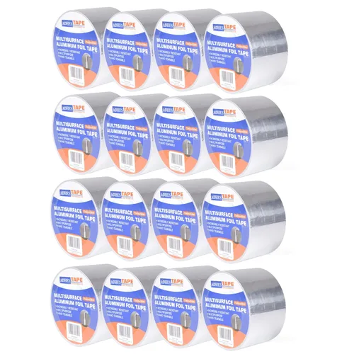 Miniatura 16 de Cinta de aluminio de grado premium ADHES, 2 pulgadas x 210 pies (70 yardas), cinta resistente al calor de 80°C a 100°C, cinta adhesiva