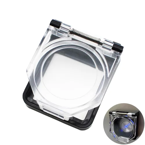 Miniatura 8 de Cubierta de botón de alimentación para ascensor, protector de interruptor de botón a prueba de polvo y seguridad para computadora PC, lavavajillas