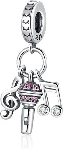Miniatura 168 de LNQOBU Happy Life - Colgante para pulseras de abalorios, plata de ley 925 para mujer (con un espaciador de cuentas)